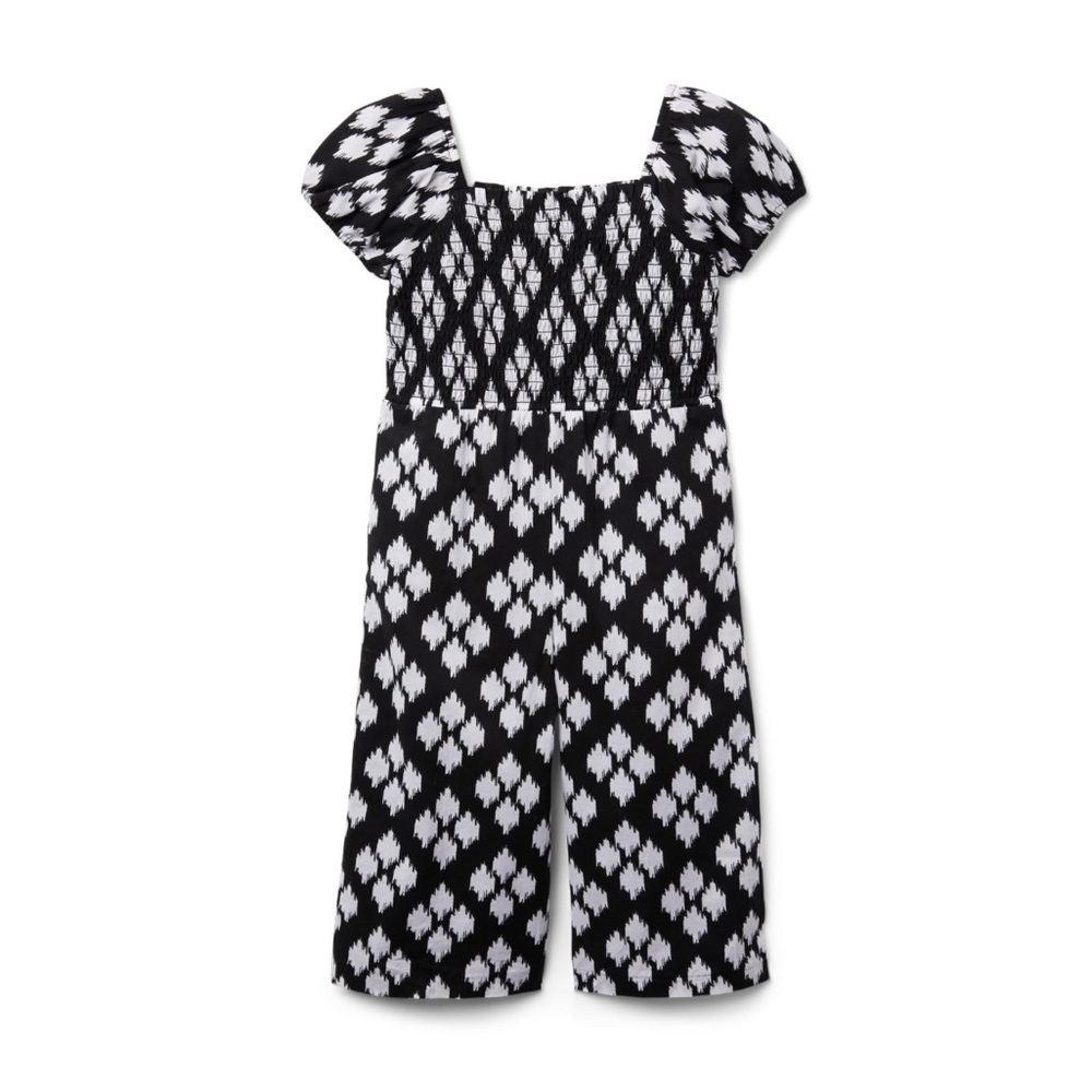 •Janie and Jack• Size 5 Ikat Print Jumpsuit